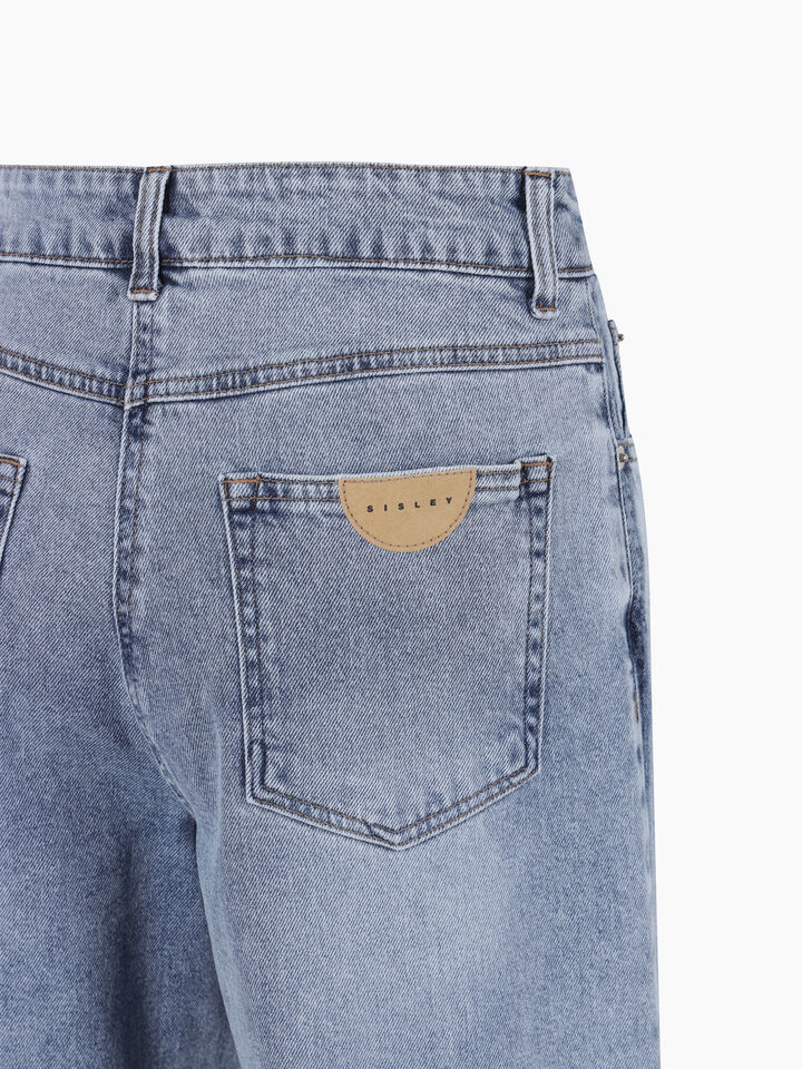 Blue flared jeans - sisley k women - Blue | Sisley K image number 4